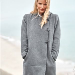 NWOT Garnet Hill Modern Duffle Coat